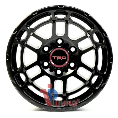 Replica TY883TRD 8x17 6x139.7 ET5 DIA106.1 Black