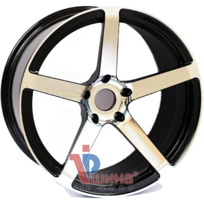 Alexrims AOZ01-PCM13 (forged) 8.5x19 5x120 ET20 DIA74.1 Black