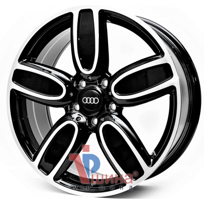 Replica Audi 5536 7.5x18 5x112 ET45 DIA0 BMF