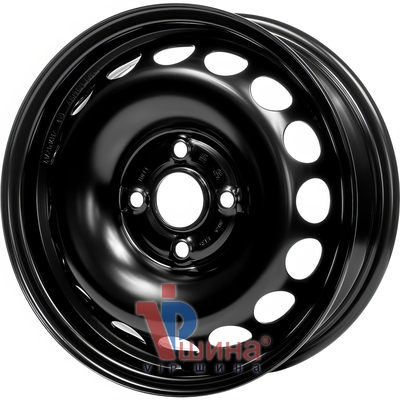 Magnetto Wheels R1-1930 4.5x14 4x100 ET35 DIA54 Black