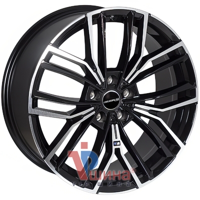 Zorat Wheels ZW-BK5964 9x19 5x120 ET40 DIA74.1 BP