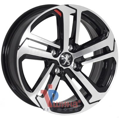 Zorat Wheels ZW-BK5447 6.5x16 4x108 ET25 DIA65.1 MB