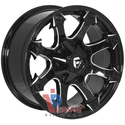 JH 10686 8.5x17 6x135 ET0 DIA108.1 Black