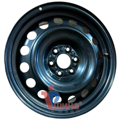 Nissan OEM 6KGOA 7x17 6x114.3 ET30 DIA66.1 Black