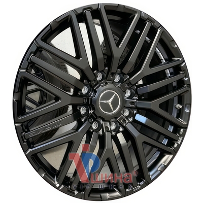 Mercedes OEM A4634014000 9.5x22 8x165.1 ET60 DIA0 Black