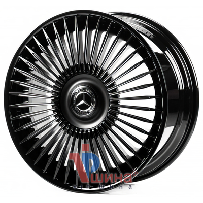 WS FORGED WS-150C 10x22 5x112 ET45 DIA66.45 SBGBL