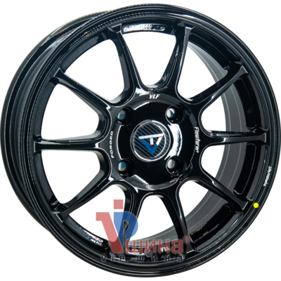 VLF ULF15 6.5x15 4x100 ET40 DIA73.1 Black