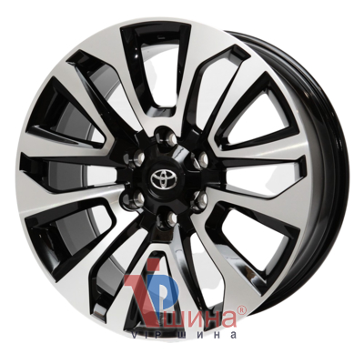 Replica Toyota ZT904 7.5x19 6x139.7 ET25 DIA106.1 BMF