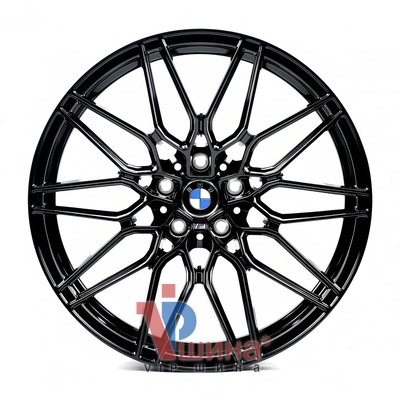 Flow Forming FF801 9.5x20 5x112 ET37 DIA66.56 Black