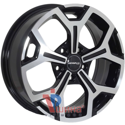 Zorat Wheels BK5409 6.5x16 5x114.3 ET50 DIA66.1 BP