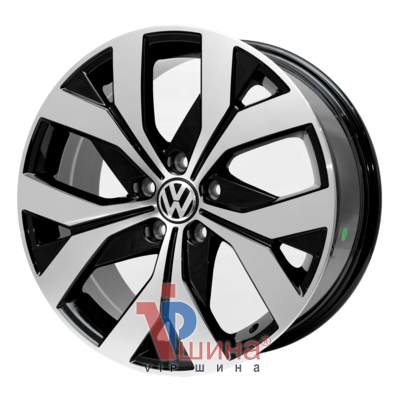 Replica Volkswagen R617 8x18 5x112 ET44 DIA0 BMF