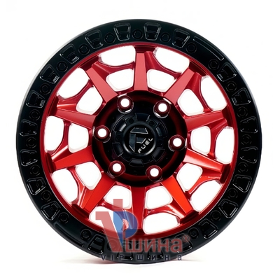 Off Road Wheels OW127 8.5x16 6x139.7 ET0 DIA110 BL_RD