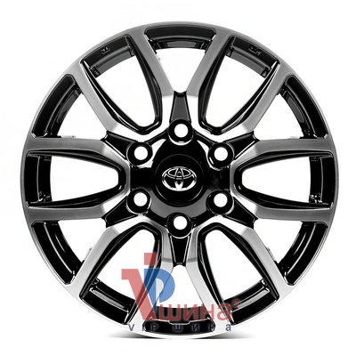 Replica TY3131 7.5x17 6x139.7 ET25 DIA106.1 BMF