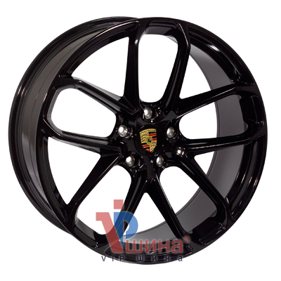 ZF C395 9.5x22 5x130 ET45 DIA71.6 Black