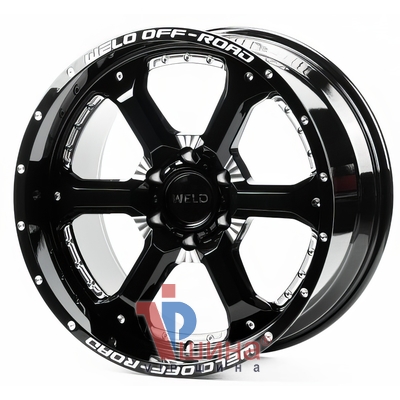 Off Road Wheels OW1 10x20 6x135 ET-12 DIA87.1 GBW/MS