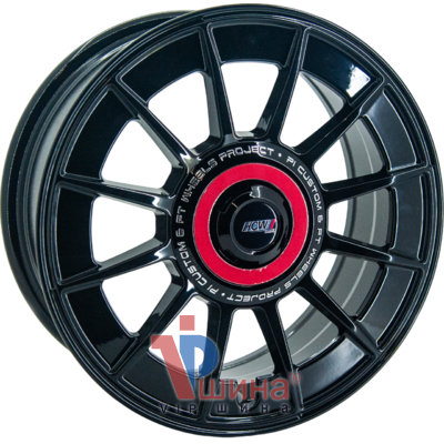 GT LP60 6.5x15 4x100 ET38 DIA73.1 Black