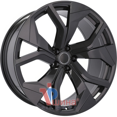 Racing line B1637 10x22 5x112 ET21 DIA66.6 BL