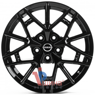 Replica NS17348 7.5x17 5x114.3 ET45 DIA66.1 Black