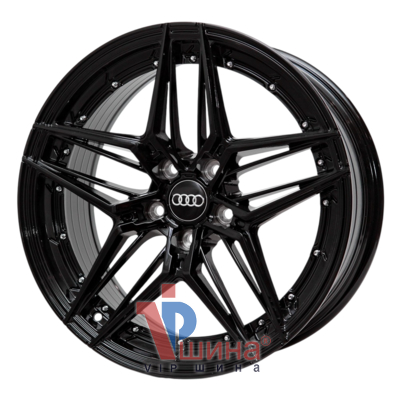 Replica Audi XF07 8x18 5x112 ET35 DIA66.6 Black