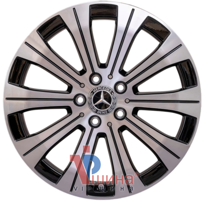 Mercedes OEM A2434010000 6.5x18 5x112 ET44.5 DIA66.6 BKF
