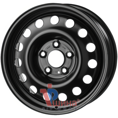 Magnetto Wheels R1-1970 6.5x16 5x114.3 ET46 DIA67 Black