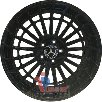 Replica 3140F 9.5x19 5x112 ET43 DIA66.5 Black