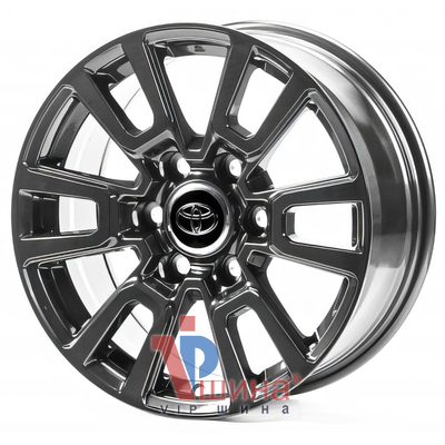 Replica TY3278 7.5x17 6x139.7 ET25 DIA106.1 Gray