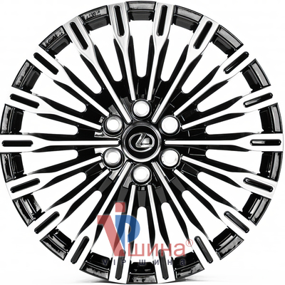 Replica LX3442 8x22 6x139.7 ET55 DIA95.1 BMF