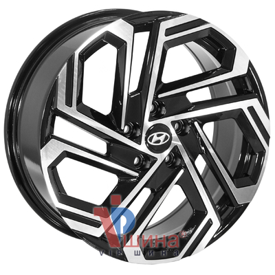 ZF FBX345 7.5x18 5x114.3 ET51 DIA67.1 BMF