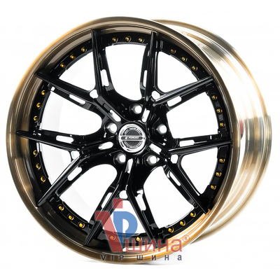 WS FORGED WS-120C 11.5x22 5x132 ET15 DIA66.5 GBLBB