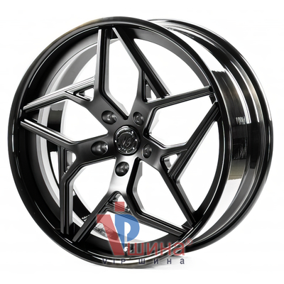 WS FORGED WS-061C 10x21 5x130 ET39 DIA66.5 SBGBL