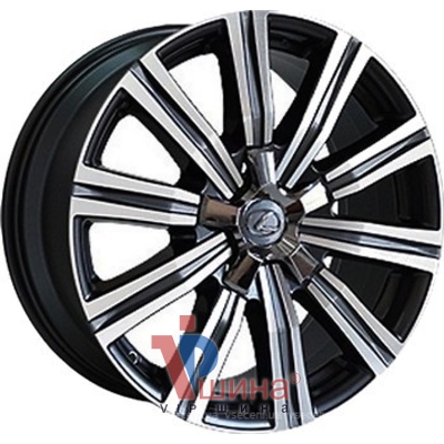 Replica Lexus (LX1003) 8.5x21 5x150 ET54 DIA110.1 BKF