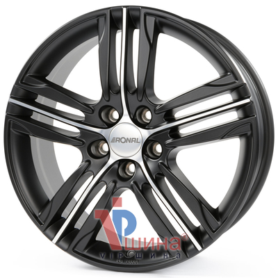 Ronal R57 7.5x18 5x100 ET45 DIA68.1 Black