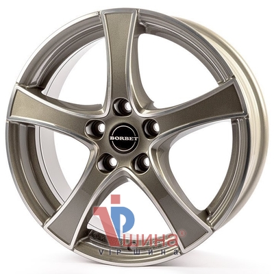 Borbet F2 6.5x17 5x112 ET41 DIA57.1 GSP