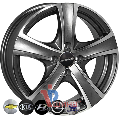 Zorat Wheels 9504 6x15 4x100 ET44 DIA56.6 MK-P