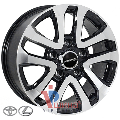 Zorat Wheels BK5118 8x18 5x150 ET45 DIA110.2 BP