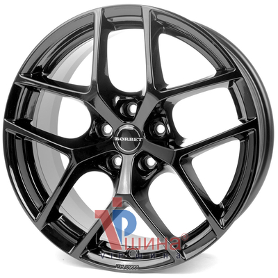 Borbet Y 7.5x17 5x100 ET47 DIA64 Black