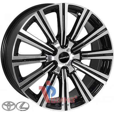 Zorat Wheels BK5166 8.5x20 6x139.7 ET25 DIA106.2 BP