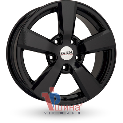 Disla Formula 6.5x15 5x100 ET35 DIA57.1 Black