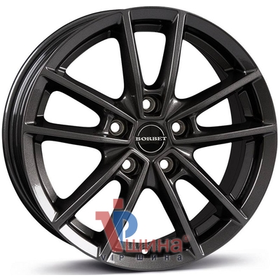 Borbet W 7x17 5x112 ET43 DIA57.1 ANTHR