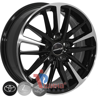 Zorat Wheels BK5342 6.5x16 5x114.3 ET45 DIA60.1 BP