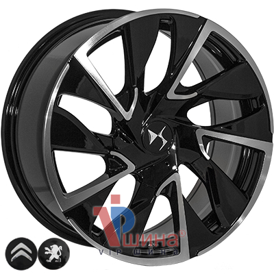 ZF FR641 7.5x17 4x108 ET29 DIA65.1 BMF