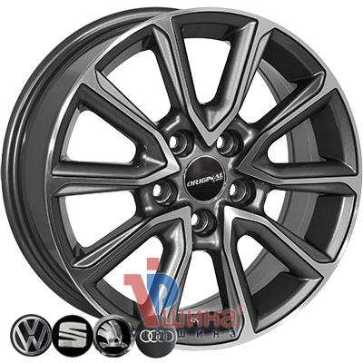 Zorat Wheels BK5344 6.5x16 5x112 ET40 DIA57.1 GP