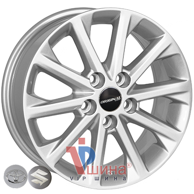 Zorat Wheels BK581 6.5x16 5x114.3 ET40 DIA60.1 S