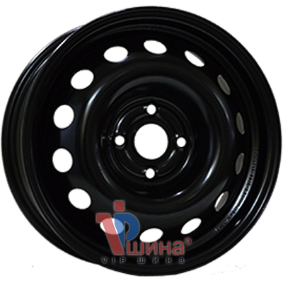 Steel Trebl 7730T 5.5x15 4x114.3 ET40 DIA66.1 Black