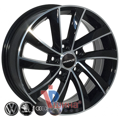 Zorat Wheels BK5290 6.5x16 5x100 ET35 DIA57.1 BP