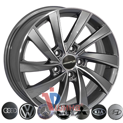 Zorat Wheels BK5290 6.5x16 5x112 ET46 DIA57.1 GP