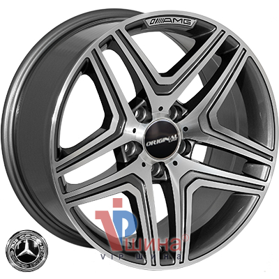 Zorat Wheels BK5925B 8x17 5x112 ET35 DIA66.6 GP