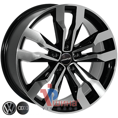 Zorat Wheels BK5333 8.5x20 5x112 ET33 DIA66.6 BP