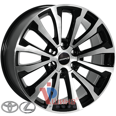 Zorat Wheels BK5391 8.5x20 6x139.7 ET30 DIA106.2 BP